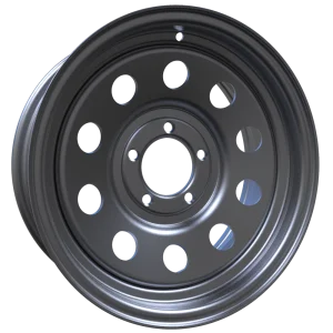 Envy Wheels – TRAILER STEEL MODULAR – Silver – 15″x6″ 0mm – All weather Wheels – 200SM-15545